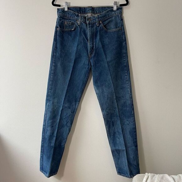 Levi's Orange Tab Women’s Pockets Zip Fly Straight Leg High Rise Denim Pants Siz - Picture 1 of 9